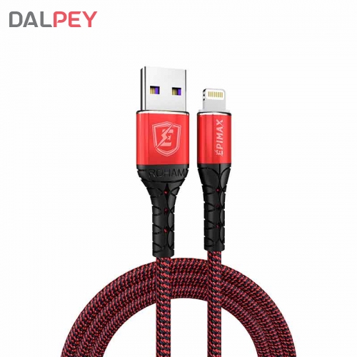 کابل شارژر و دیتا آیفون EC-09 طول 1.2 متر