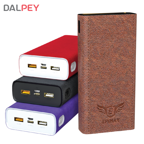 پاوربانک 20800 میلی آمپر چرم مدل EP-34