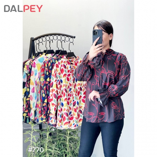 شومیز الینا طرح 1 برند سیدا