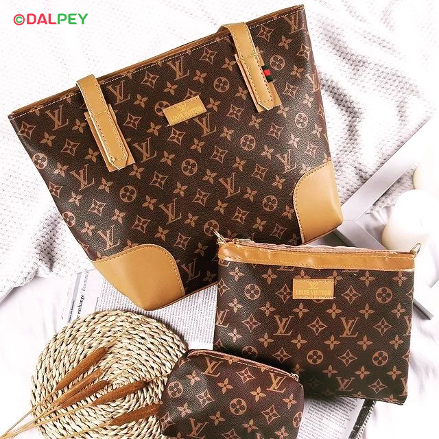 مشخصات، قیمت و خرید کیف چرم زنانه 3 تیکه لویی ویتون