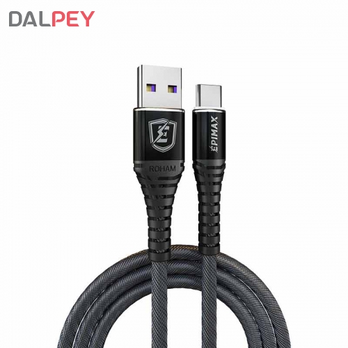 کابل شارژر و دیتا تایپ سی EC-11 طول 1.2 متر