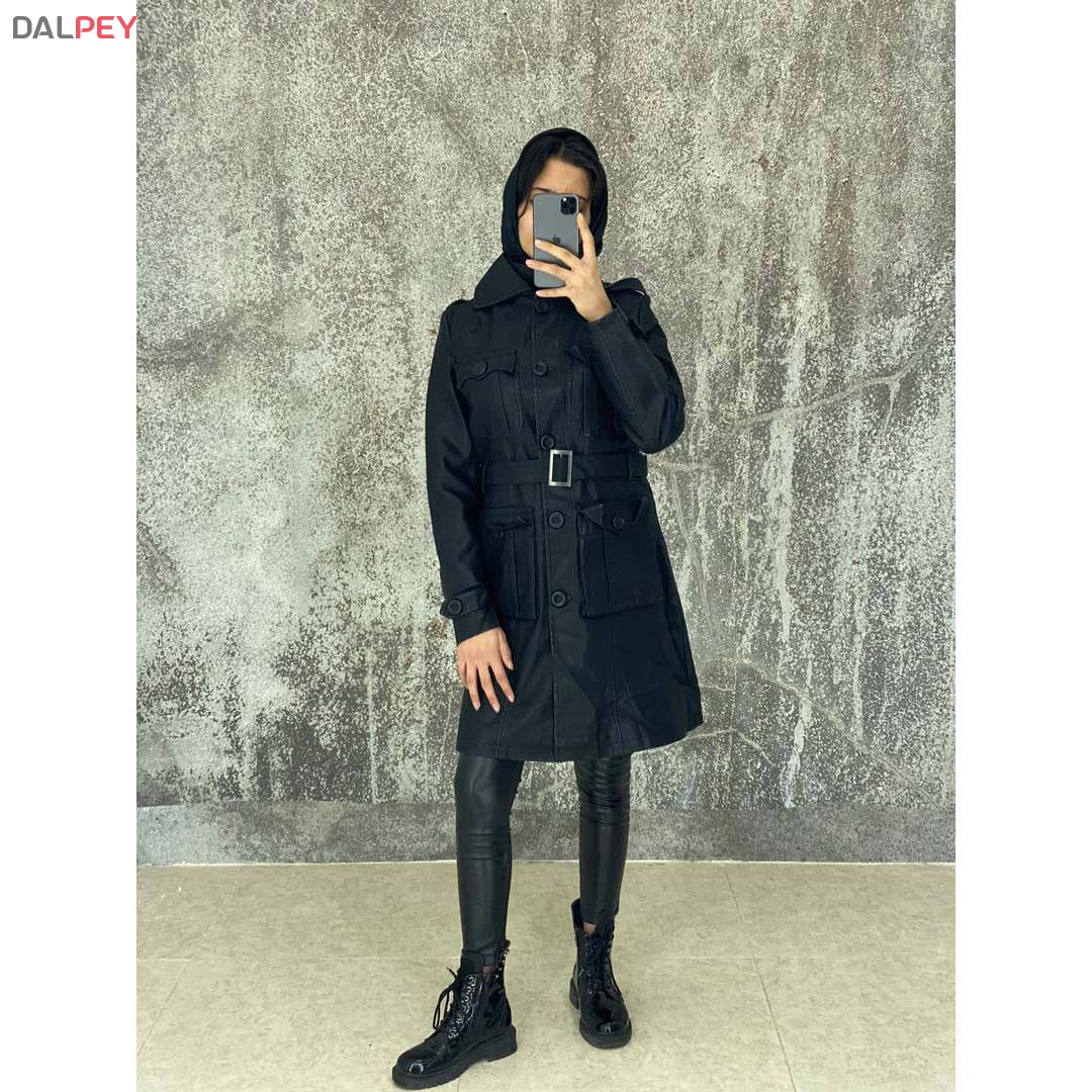 پالتو چرم کد 1004