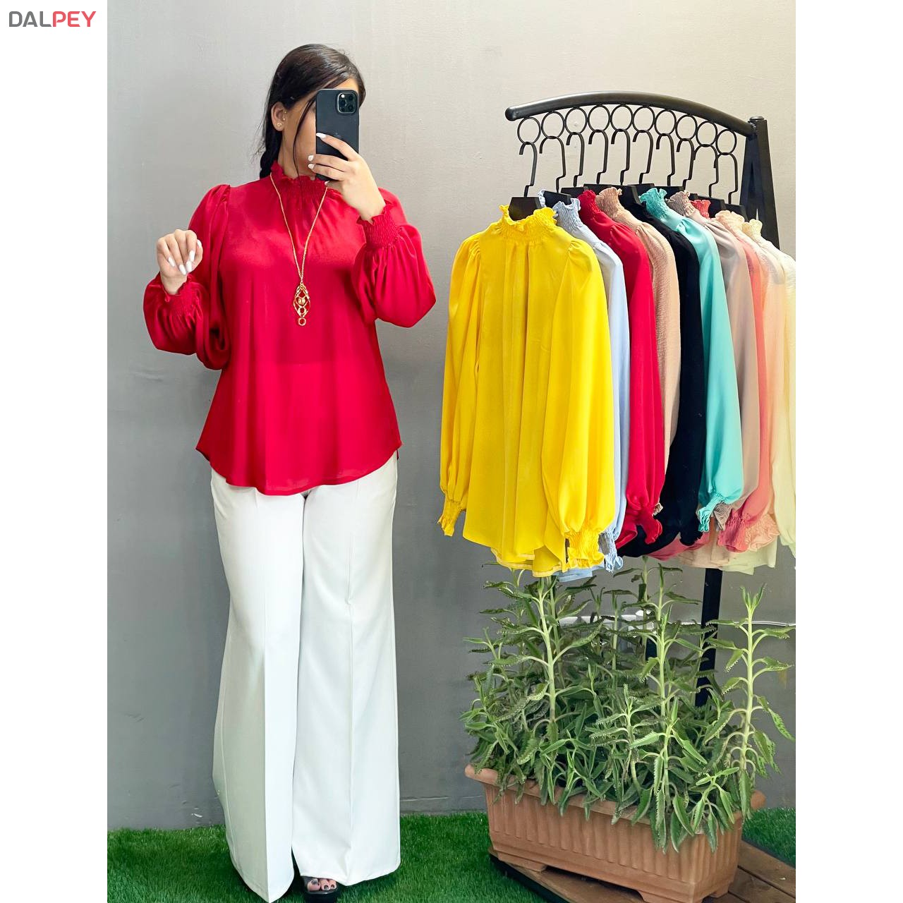 شومیز ستین | تولیدی سیدا