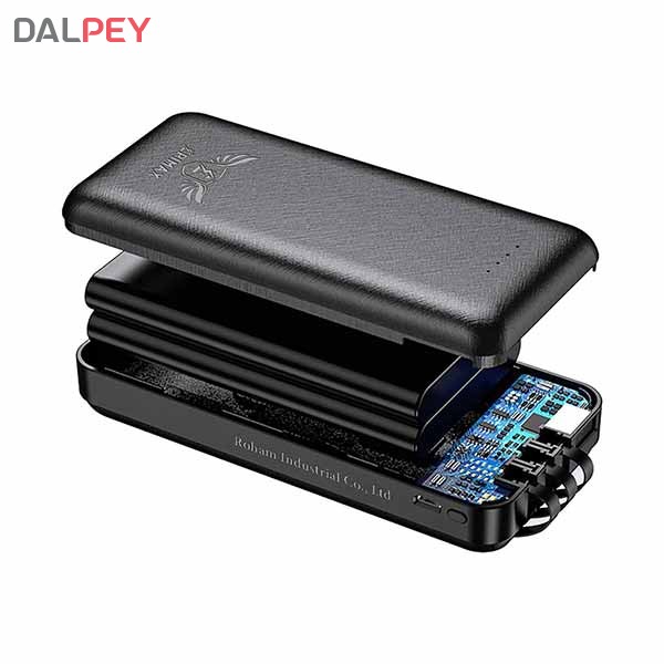 پاوربانک 20.000 میلی آمپر 3کابل مدل EP-20