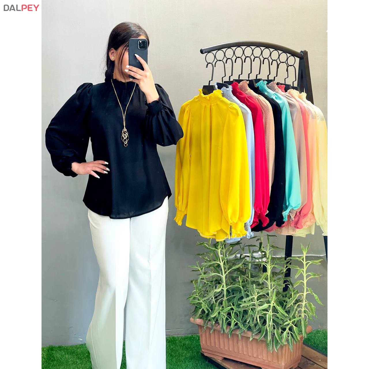 شومیز ستین | تولیدی سیدا