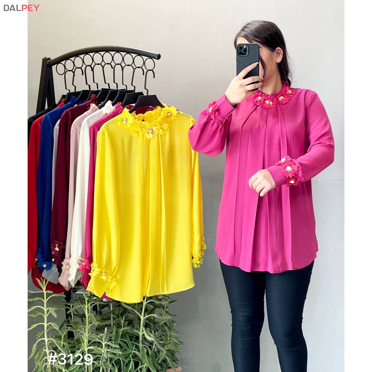 شومیز غنچه برند سیدا