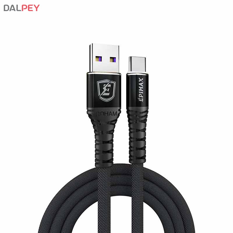 کابل شارژر و دیتا تایپ سی EC-02 طول 1.2 متر