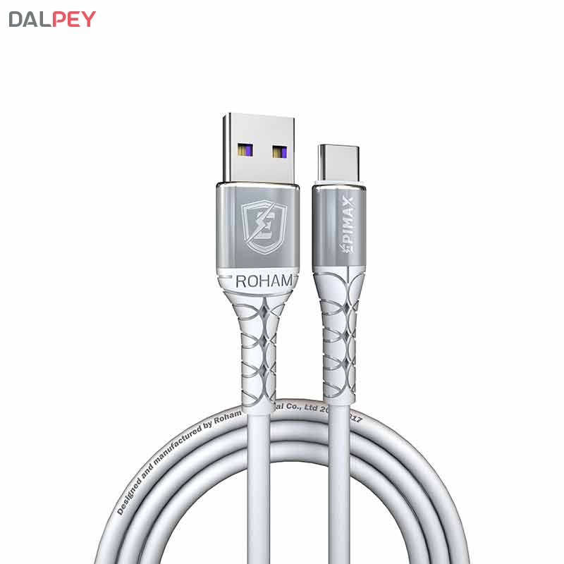 کابل شارژر و دیتا تایپ سی EC-27 طول 1 متر