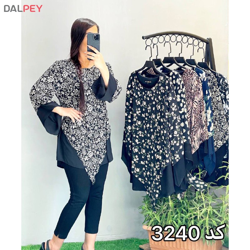 تونیک سایز بزرگ تولیدی سیدا در انواع سایز