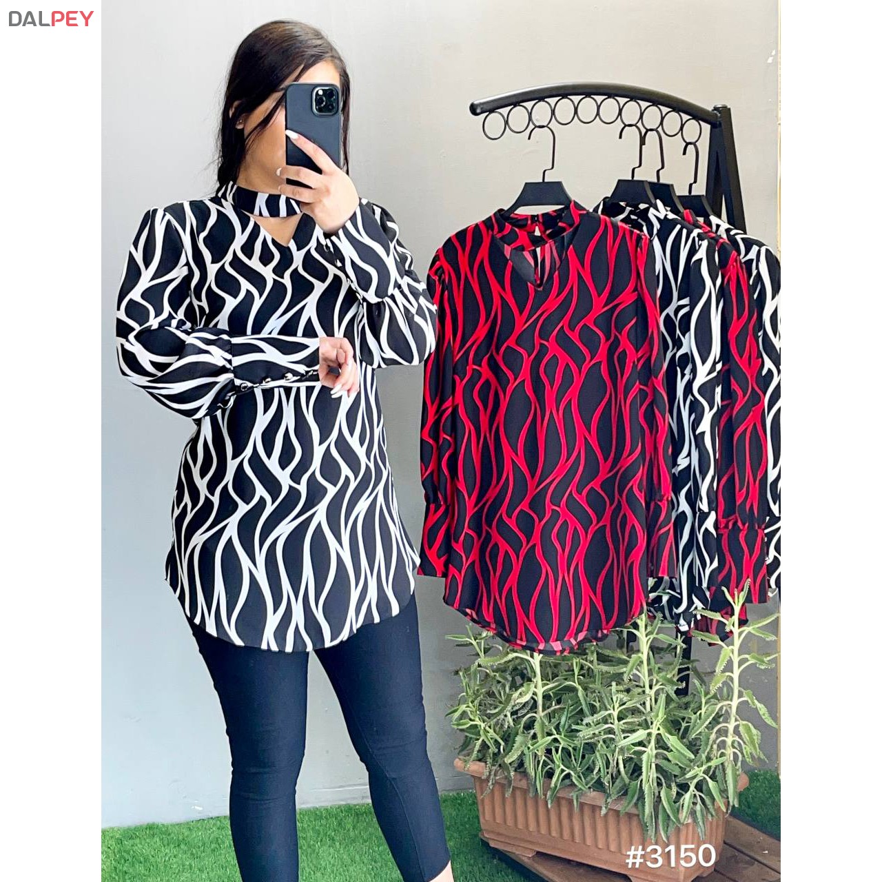 شومیز دخترانه طرح یلدا تولیدی سیدا