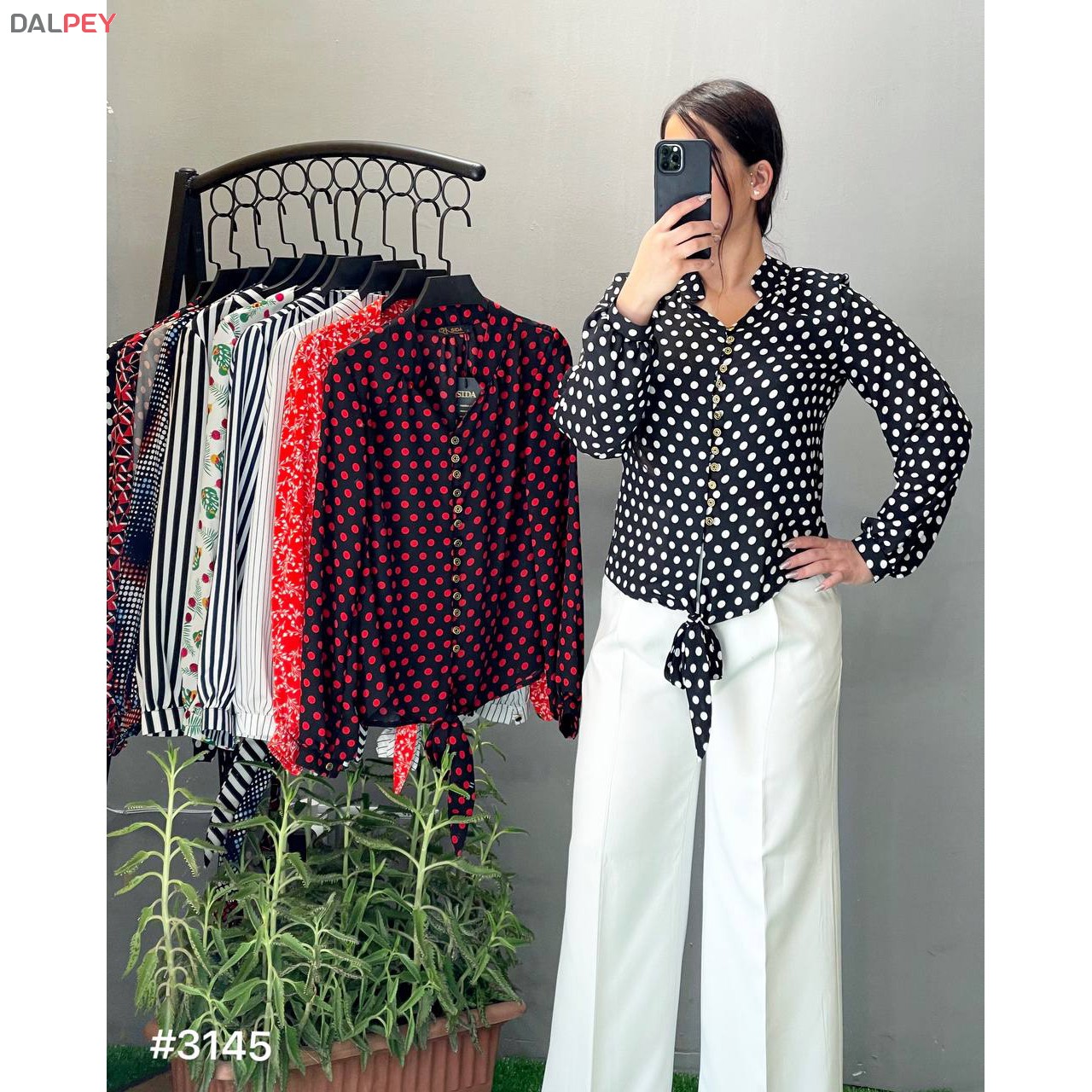 شومیز دخترانه اسو برند سیدا