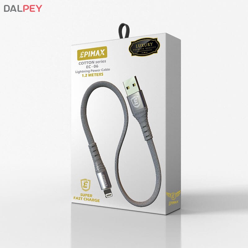 کابل تبدیل USB به لایتنینگ اپیمکس مدل EC - 06 طول 0.3 متر
