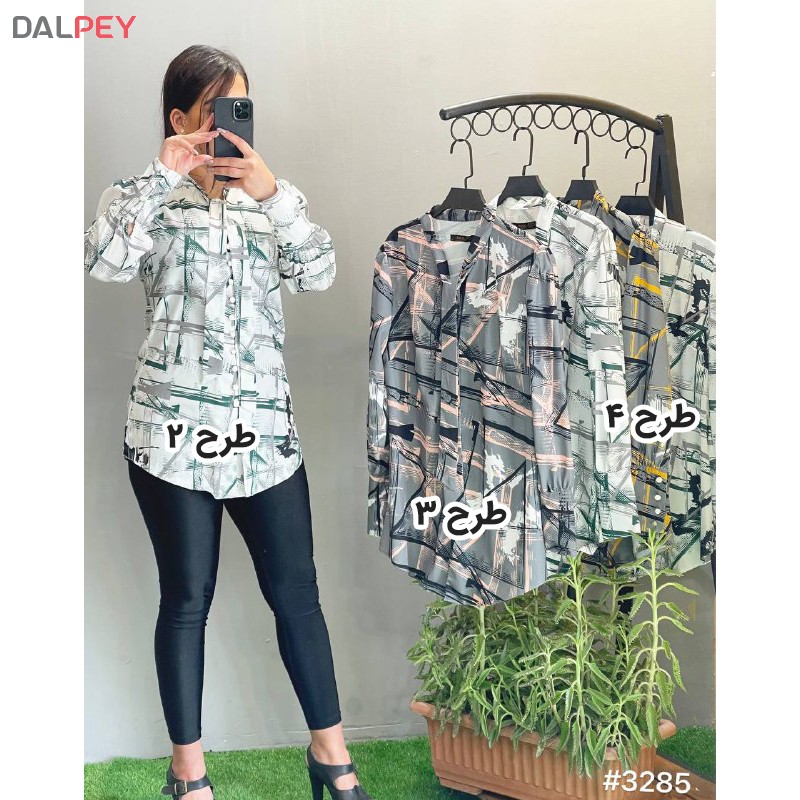 شومیز دخترانه طرح رعد برند سیدا