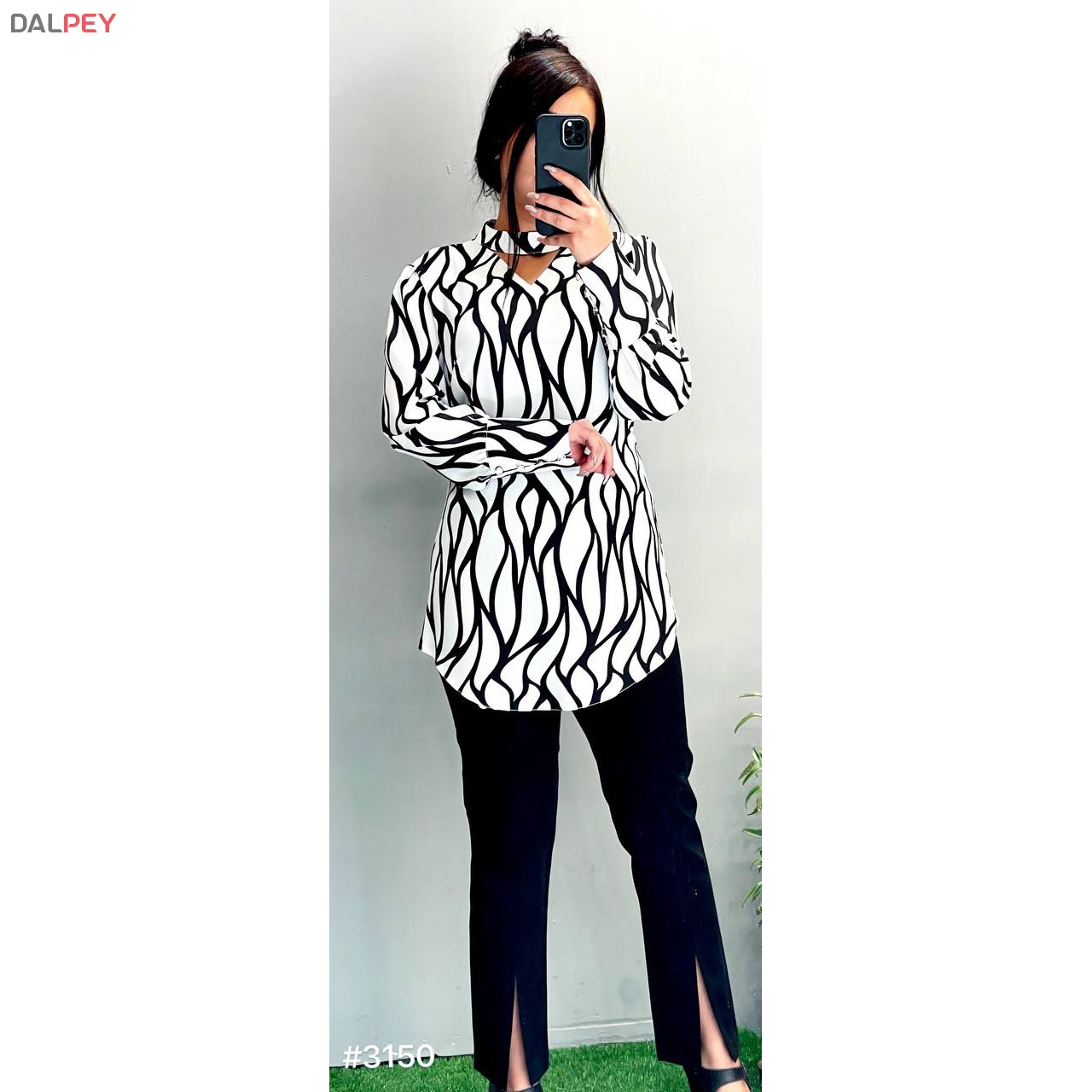 شومیز زنانه طرح یلدا برند سیدا