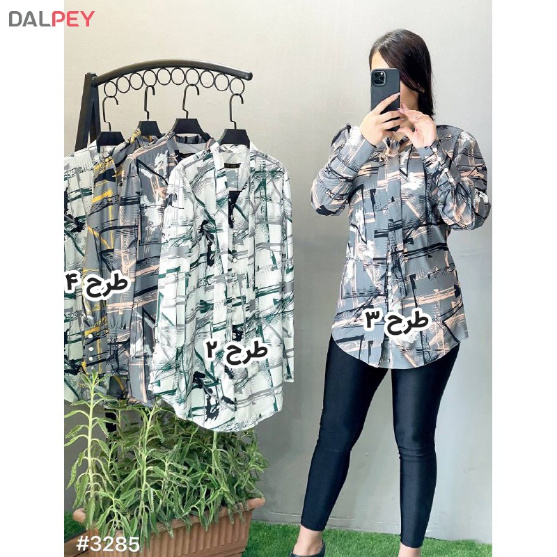 شومیز زنانه طرح رعد برند سیدا