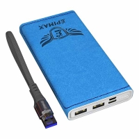 پاوربانک 10.000 میلی آمپر چرم مدل EP-17